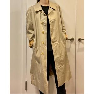 Vintage Burberry Trench Coat Beige